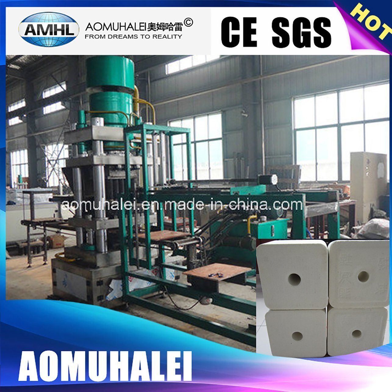 Automatic Salt Block TCCA Press Machine