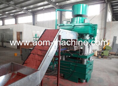 Automatic Hydraulic Fish Feed Powder Tablet Press