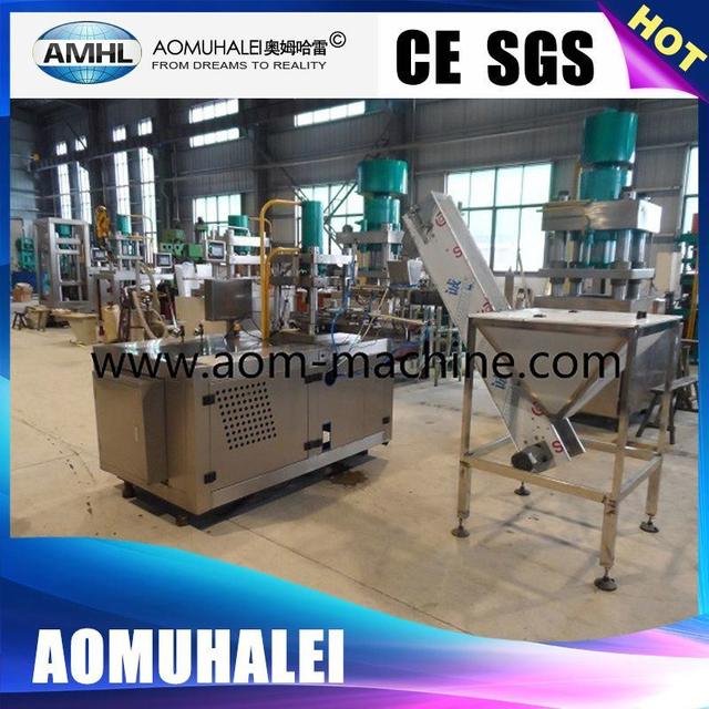 Hydraulic Food Tea Leaves Powder Compress Punch Press Machine