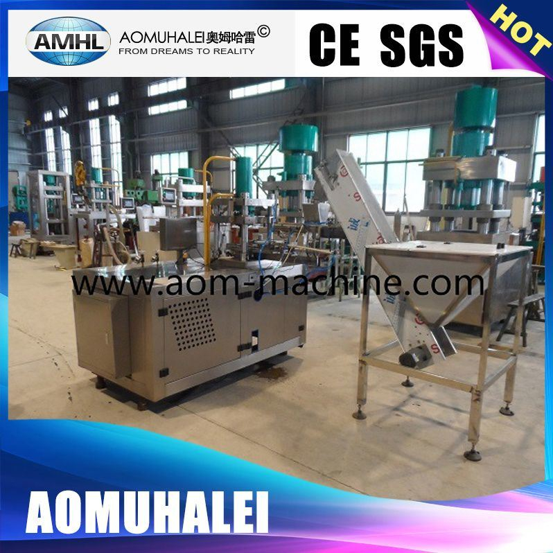 Hydraulic Food Tea Leaves Powder Compress Punch Press Machine