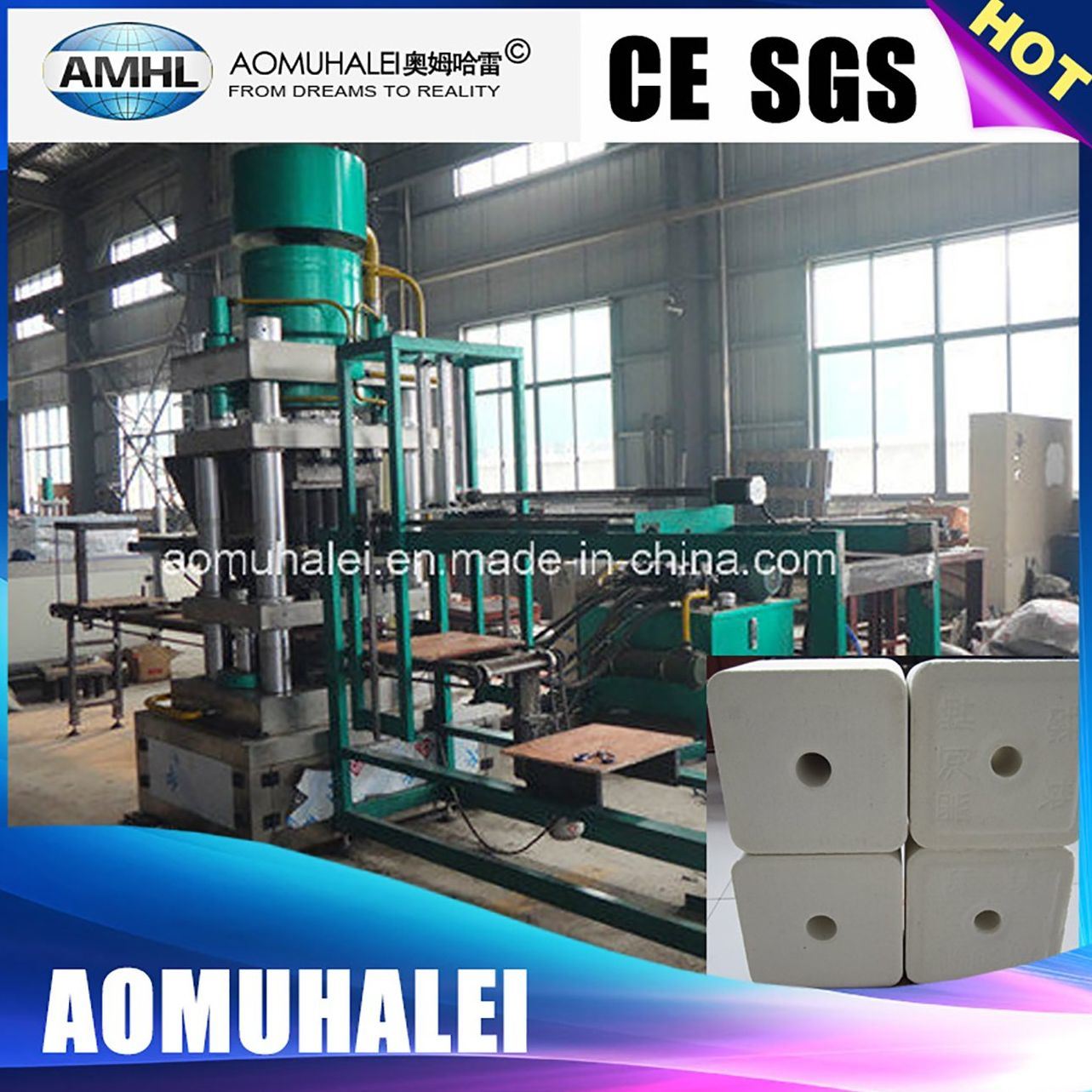 10kg 25kg 20kg Automatic Powder Salt Block Press Machine
