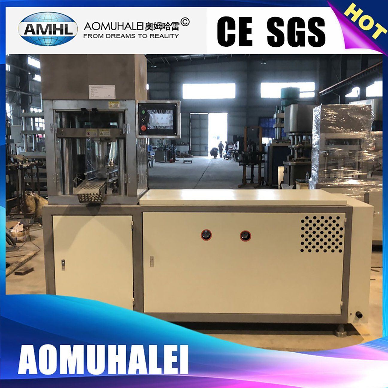 Ksty-100 China TCCA Block Tablet Press for Brake Pads