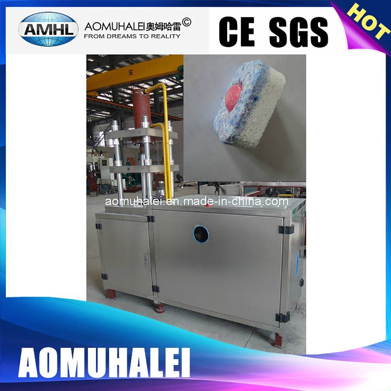 Big Chlorine Rotary Tablet Press Machine