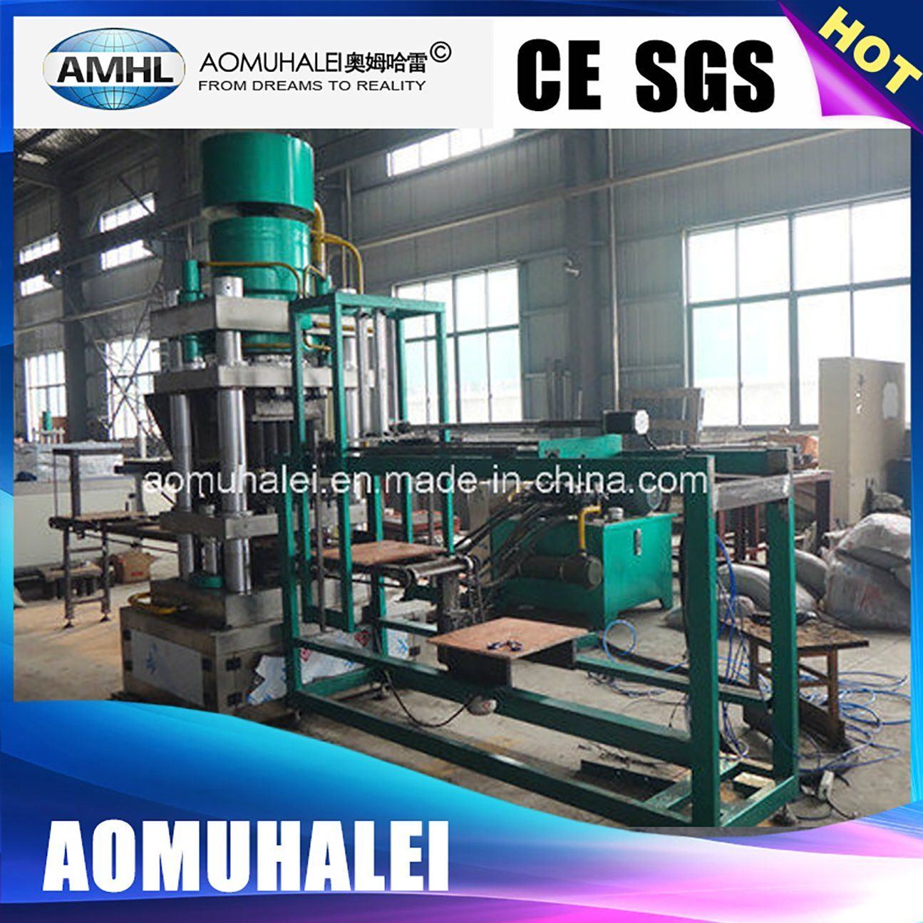 Big Hydraulic/Rotary Automatic Salt Block Press