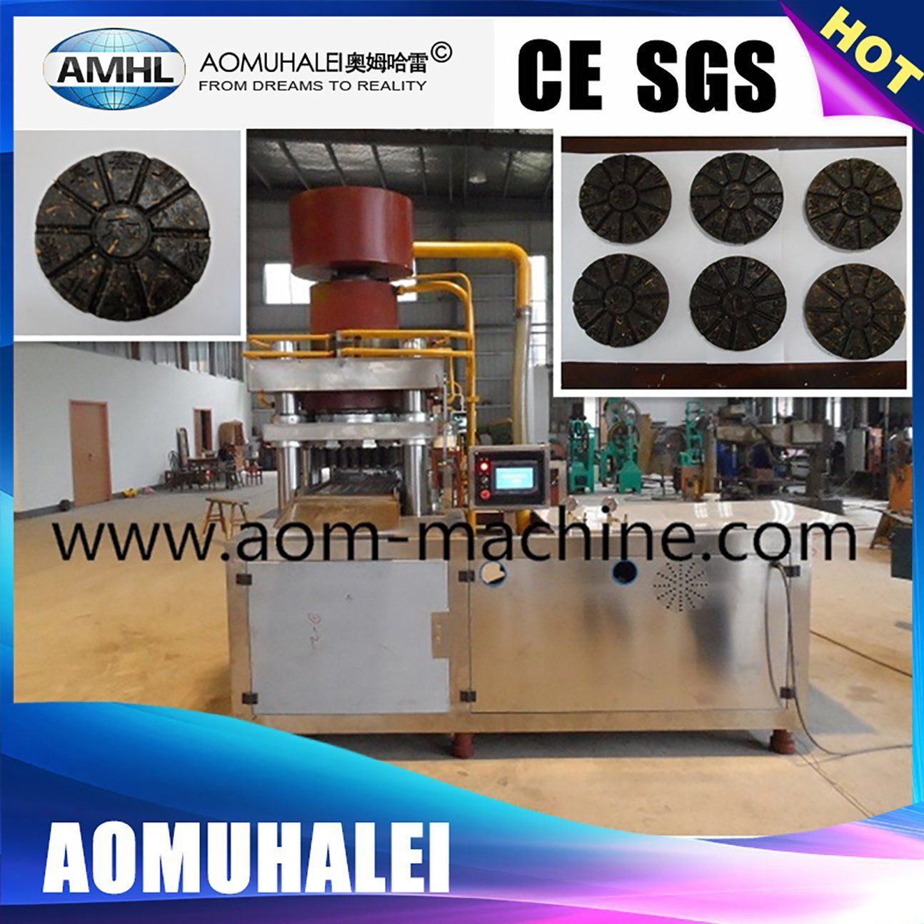 High Quality Auomatic Large Powder Chlorine Rotary Tablet Press Machine