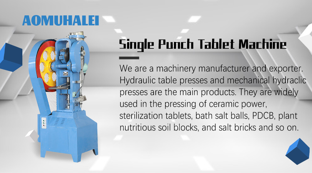 Lab Use Small Flower Basket Tablet Press Machine